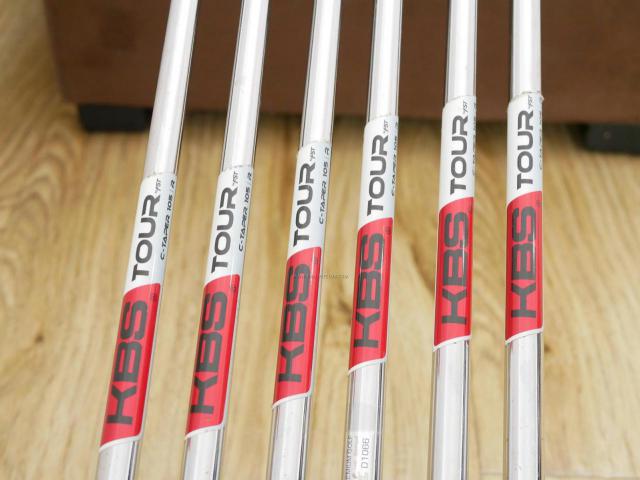 Iron set : Tsuruya : ชุดเหล็ก Tsuruya AXEL BL (ตีง่าย ไกล หน้าเด้ง) มีเหล็ก 5-Pw (6 ชิ้น) ก้านเหล็ก KBS Tour C-Taper 105 Flex R