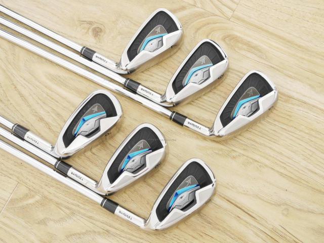 Iron set : Tsuruya : ชุดเหล็ก Tsuruya AXEL BL (ตีง่าย ไกล หน้าเด้ง) มีเหล็ก 5-Pw (6 ชิ้น) ก้านเหล็ก KBS Tour C-Taper 105 Flex R