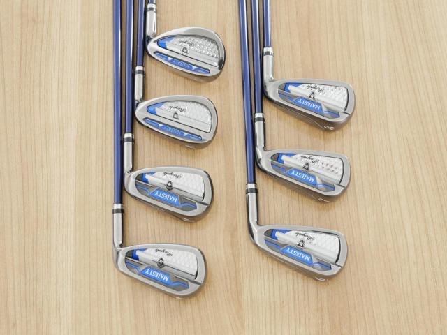 Iron set : Maruman : ชุดเหล็ก Maruman Majesty Royale (รุ่นท๊อปสุด ล่าสุด ออกปี 2024 ของใหม่ 9 หมื่นบาท) มีเหล็ก 6-Pw,Aw,Sw (7 ชิ้น เบอร์ 6 ตีระยะเท่าเบอร์ 5 ของรุ่นอื่น) ก้านกราไฟต์ Flex SR