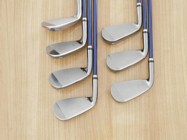 Iron set : Maruman : ชุดเหล็ก Maruman Majesty Royale (รุ่นท๊อปสุด ล่าสุด ออกปี 2024 ของใหม่ 9 หมื่นบาท) มีเหล็ก 6-Pw,Aw,Sw (7 ชิ้น เบอร์ 6 ตีระยะเท่าเบอร์ 5 ของรุ่นอื่น) ก้านกราไฟต์ Flex SR