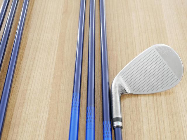 Iron set : Maruman : ชุดเหล็ก Maruman Majesty Royale (รุ่นท๊อปสุด ล่าสุด ออกปี 2024 ของใหม่ 9 หมื่นบาท) มีเหล็ก 6-Pw,Aw,Sw (7 ชิ้น เบอร์ 6 ตีระยะเท่าเบอร์ 5 ของรุ่นอื่น) ก้านกราไฟต์ Flex SR