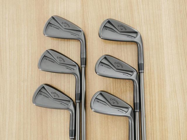 Iron set : Callaway : ชุดเหล็ก Callaway X Forged Star Black Limited (ออกปี 2024 หายากมากๆ) มีเหล็ก 5-Pw (6 ชิ้น) ก้านเหล็ก NS Pro 950 NEO Black Flex S
