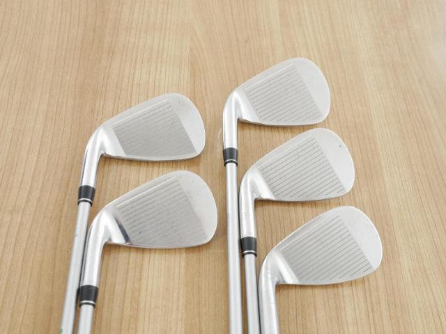 Lady club : All : ชุดเหล็ก PRGR ID Nabla RS Titan Face (ปี 2015 หน้าเด้ง ตีไกล) มีเหล็ก 7-Pw,Aw (5 ชิ้น) ก้านกราไฟต์ Mitsubishi Rayon M-30 (Flex L)