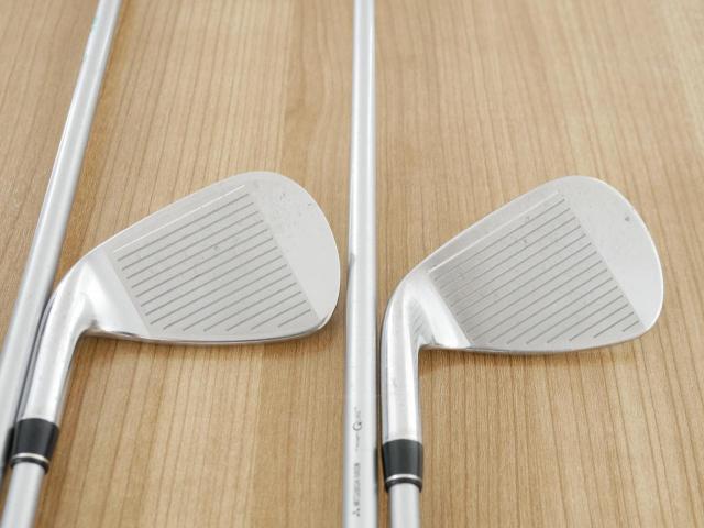 Lady club : All : ชุดเหล็ก PRGR ID Nabla RS Titan Face (ปี 2015 หน้าเด้ง ตีไกล) มีเหล็ก 7-Pw,Aw (5 ชิ้น) ก้านกราไฟต์ Mitsubishi Rayon M-30 (Flex L)