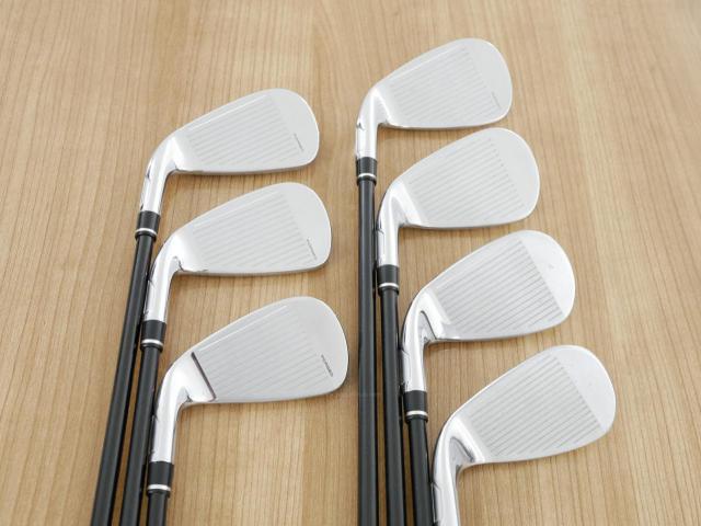 Iron set : Taylormade : ชุดเหล็ก Taylormade SIM GLOIRE (รุ่นปี 2021 รุ่นท๊อปสุด Japan Spec) มีเหล็ก 6-Pw,Aw,Sw (7 ชิ้น) ก้าน Fujikura Air Speeder Flex SR