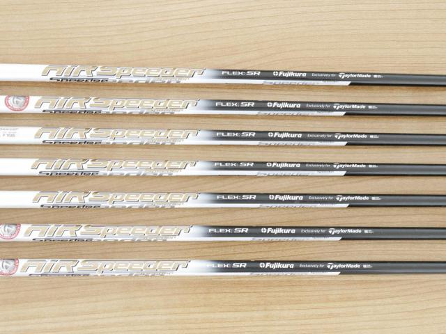 Iron set : Taylormade : ชุดเหล็ก Taylormade SIM GLOIRE (รุ่นปี 2021 รุ่นท๊อปสุด Japan Spec) มีเหล็ก 6-Pw,Aw,Sw (7 ชิ้น) ก้าน Fujikura Air Speeder Flex SR