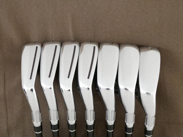 Iron set : Taylormade : ชุดเหล็ก Taylormade SIM GLOIRE (รุ่นปี 2021 รุ่นท๊อปสุด Japan Spec) มีเหล็ก 6-Pw,Aw,Sw (7 ชิ้น) ก้าน Fujikura Air Speeder Flex SR