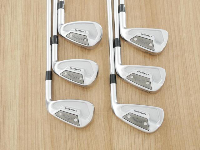 Iron set : Callaway : ชุดเหล็ก Callaway X Forged CB (รุ่นปี 2022) มีเหล็ก 5-Pw (6 ชิ้น) ก้านเหล็ก Dynamic Gold S200