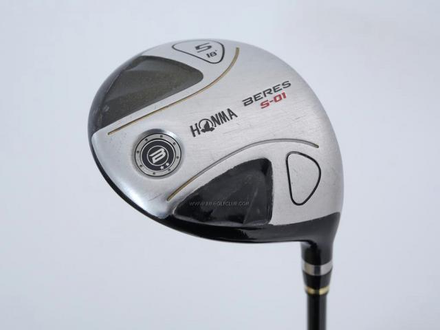 Fairway Wood : Honma : หัวไม้ 5 Honma Beres S-01 Loft 18 ก้าน ARMRQ 6 (49) Flex R (2 ดาว)