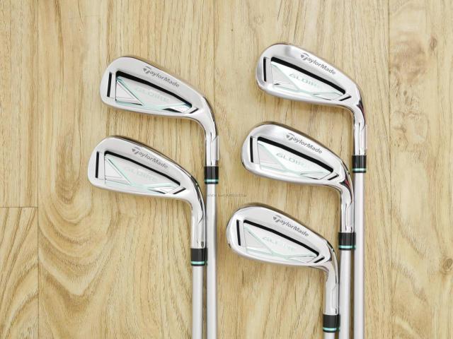 Lady club : All : ชุดเหล็ก Taylormade SIM GLOIRE (รุ่นปี 2021 รุ่นท๊อปสุด Japan Spec) มีเหล็ก 6-Pw (5 ชิ้น) ก้านกราไฟต์ Fujikura Air Speeder Flex L