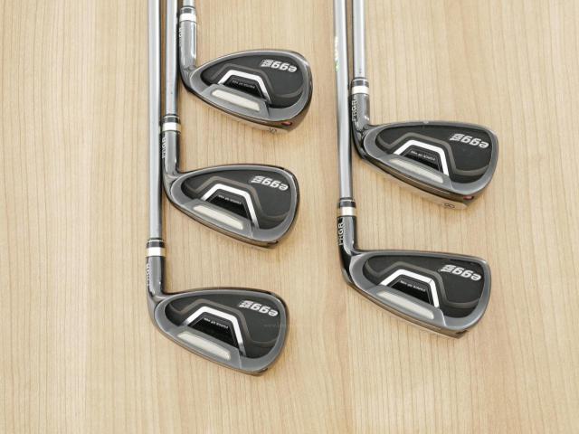 Lady club : All : ชุดเหล็กกระเทย PRGR New Egg Iron (รุ่นปี 2017 ตีง่ายและไกลมาก) มีเหล็ก 7-Pw,As (5 ชิ้น) ก้านกราไฟต์ Flex L (M-30)