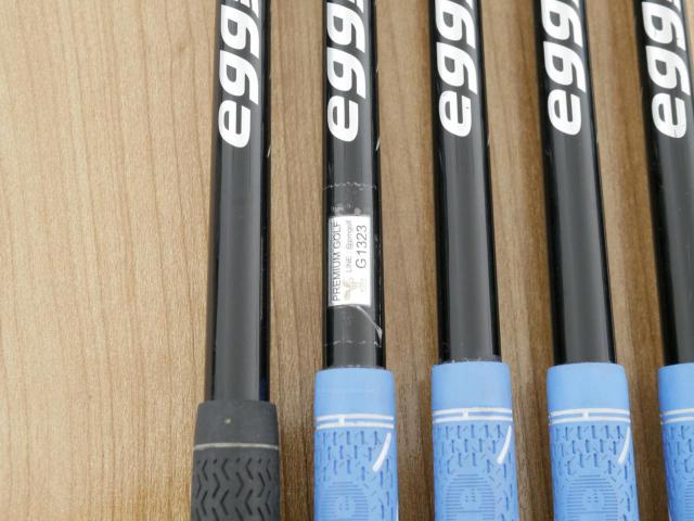 Lady club : All : ชุดเหล็กกระเทย PRGR New Egg Iron (รุ่นปี 2017 ตีง่ายและไกลมาก) มีเหล็ก 7-Pw,As (5 ชิ้น) ก้านกราไฟต์ Flex L (M-30)