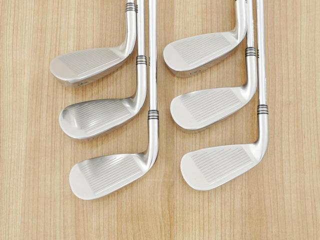 Iron set : XXIO : ชุดเหล็ก XXIO Cross (ออกปี 2019 ตีไกลที่สุดของที่สุดจาก XXIO หน้าเด้งสุดๆ) มีเหล็ก 6-Pw,Aw (6 ชิ้น ตีไกลกว่าปกติ 2 เบอร์) ก้านเหล็ก NS Pro 870 DST Flex R