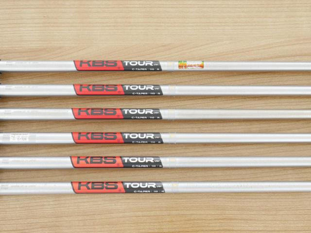 Iron set : Mizuno : ชุดเหล็ก Mizuno JPX FT-1 Forged (ปี 2017) มีเหล็ก 5-Pw (6 ชิ้น) ก้าน KBS Tour C-Taper 110 Flex R