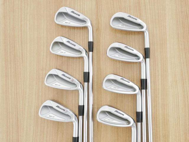 Iron set : Mizuno : ชุดเหล็ก Mizuno MX-17 (ใบใหญ่ ตีง่าย) มีเหล็ก 3-Pw (8 ชิ้น) ก้านเหล็ก Dynalite Gold R300