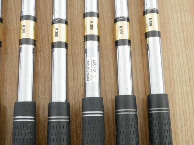 Iron set : Mizuno : ชุดเหล็ก Mizuno MX-17 (ใบใหญ่ ตีง่าย) มีเหล็ก 3-Pw (8 ชิ้น) ก้านเหล็ก Dynalite Gold R300