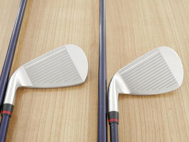 Iron set : Daiwa : ชุดเหล็ก Daiwa OnOff AKA (ออกปี 2021 หน้าเด้ง Maraging ยืดยุบได้ ตีง่าย นุ่ม ไกลมากๆ) มีเหล็ก 6-Pw,Aw,Sw (7 ชิ้น) ก้านกราไฟต์ Flex R