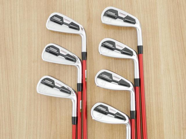 Iron set : Bridgestone : ชุดเหล็ก Bridgestone J15 DPF Forged (นุ่มแน่น) มีเหล็ก 4-Pw (7 ชิ้น) ก้านกราไฟต์ Tour AD Flex S