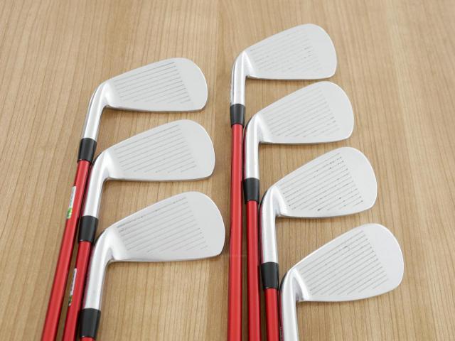 Iron set : Bridgestone : ชุดเหล็ก Bridgestone J15 DPF Forged (นุ่มแน่น) มีเหล็ก 4-Pw (7 ชิ้น) ก้านกราไฟต์ Tour AD Flex S