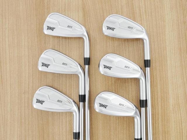 Iron set : PXG : ชุดเหล็ก PXG 0211 DUAL COR (ออกปี 2021 หน้าเด้ง ตีไกลมากๆ) มีเหล็ก 6-Pw,Aw (6 ชิ้น) ก้านเหล็ก True Temper Elevate VSS Flex S