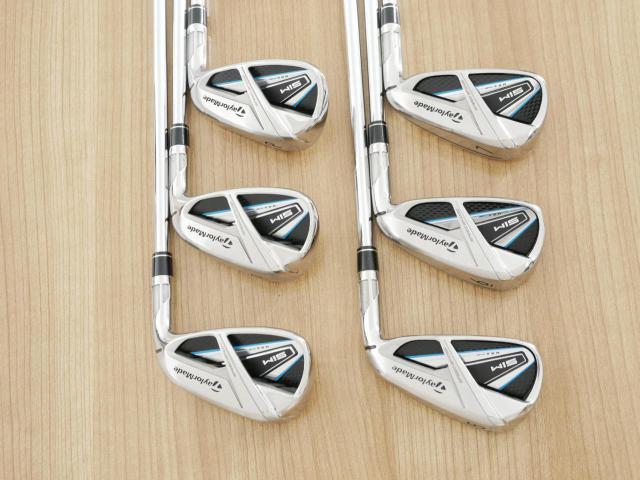 Iron set : Taylormade : ชุดเหล็ก Taylormade SIM MAX (ออกปี 2020 Japan Spec.) มีเหล็ก 5-Pw (6 ชิ้น) ก้านเหล็ก KBS Max 85 Flex R