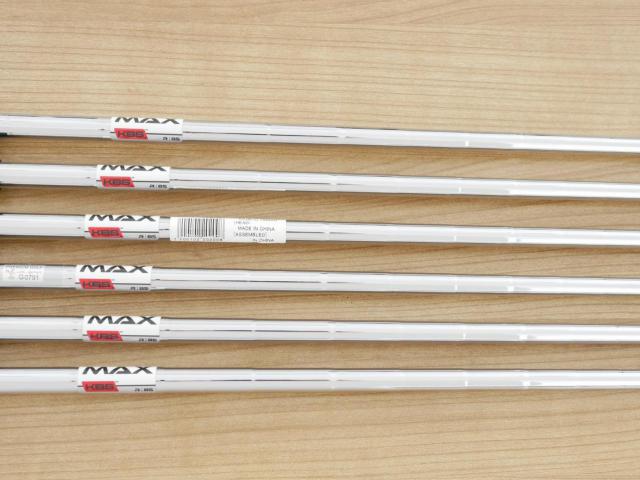 Iron set : Taylormade : ชุดเหล็ก Taylormade SIM MAX (ออกปี 2020 Japan Spec.) มีเหล็ก 5-Pw (6 ชิ้น) ก้านเหล็ก KBS Max 85 Flex R