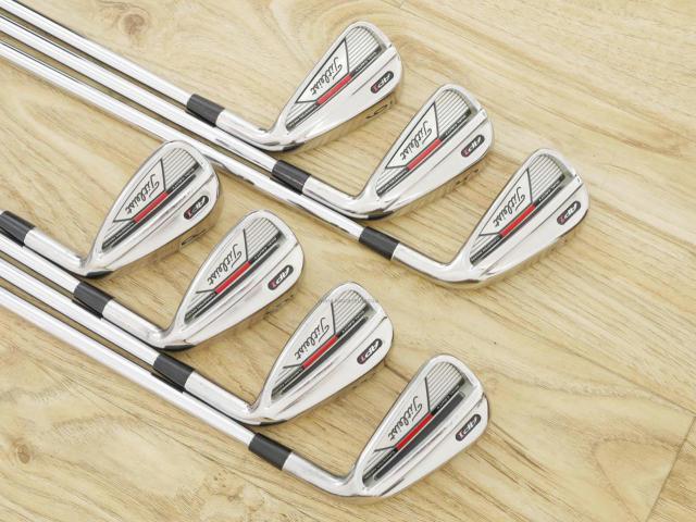 Iron set : Titleist : ชุดเหล็ก Titleist AP1 มีเหล็ก 4-Pw (7 ชิ้น) ก้านเหล็ก Flex S