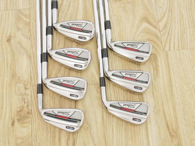 Iron set : Titleist : ชุดเหล็ก Titleist AP1 มีเหล็ก 4-Pw (7 ชิ้น) ก้านเหล็ก Flex S