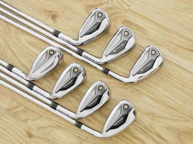 Iron set : Taylormade : ชุดเหล็ก Taylormade Gloire (รุ่นท๊อปสุด Japan Spec. ใบใหญ่ ตีง่าย ไกล) มีเหล็ก 6-Pw,Aw,Sw (7 ชิ้น) ก้านเหล็ก NS Pro 850 Flex R