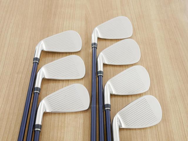 Iron set : Daiwa : **มีตำหนิ** ชุดเหล็ก Daiwa GIII (รุ่นท๊อปสุด หน้าเด้งสุดๆ ใบใหญ่ ตีไกล) มีเหล็ก 5-Pw,Aw (7 ชิ้น) ก้านกราไฟต์ Flex SR