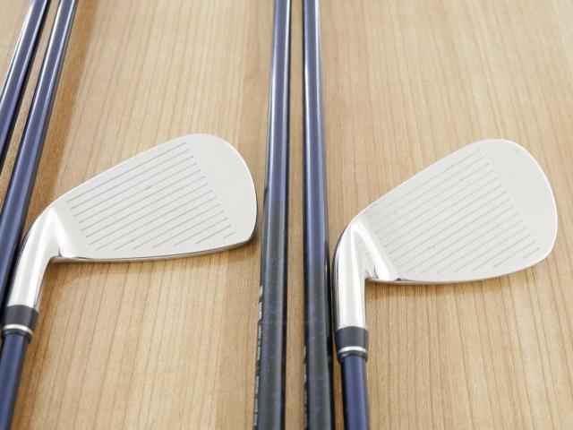 Iron set : Daiwa : **มีตำหนิ** ชุดเหล็ก Daiwa GIII (รุ่นท๊อปสุด หน้าเด้งสุดๆ ใบใหญ่ ตีไกล) มีเหล็ก 5-Pw,Aw (7 ชิ้น) ก้านกราไฟต์ Flex SR