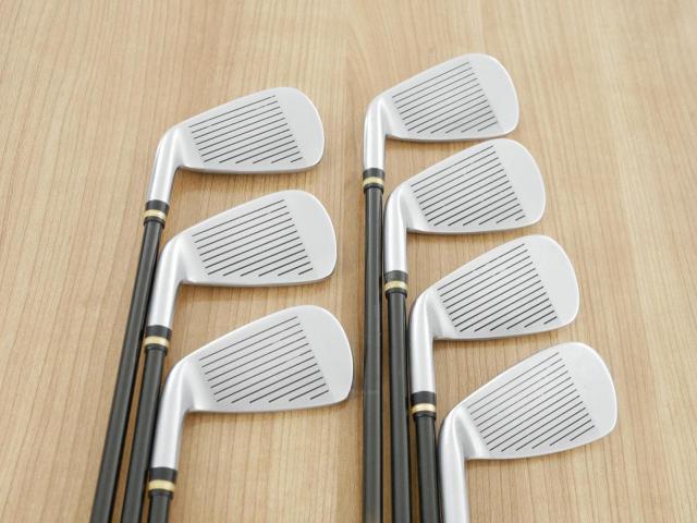 Iron set : Honma : ชุดเหล็ก Honma Beres IS-02 (หน้าเด้ง Forged) มีเหล็ก 5-11 (7 ชิ้น เทียบเท่า 4-Pw) ก้าน ARMRQ 6 (49) Flex R (2 ดาว)