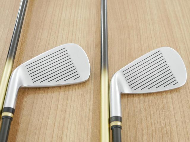 Iron set : Honma : ชุดเหล็ก Honma Beres IS-02 (หน้าเด้ง Forged) มีเหล็ก 5-11 (7 ชิ้น เทียบเท่า 4-Pw) ก้าน ARMRQ 6 (49) Flex R (2 ดาว)