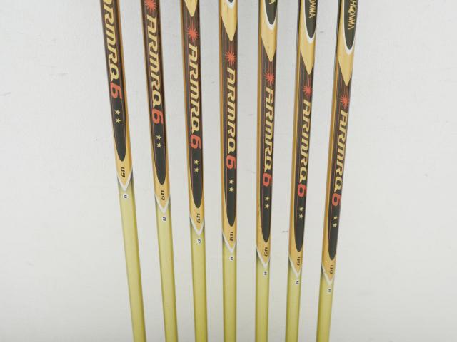 Iron set : Honma : ชุดเหล็ก Honma Beres IS-02 (หน้าเด้ง Forged) มีเหล็ก 5-11 (7 ชิ้น เทียบเท่า 4-Pw) ก้าน ARMRQ 6 (49) Flex R (2 ดาว)