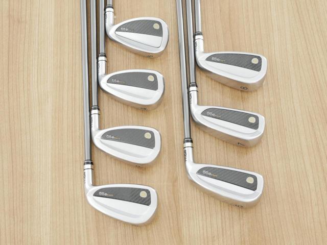 Lady club : All : ชุดเหล็กกระเทย PRGR Super Egg Iron (รุ่นปี 2023 ตัวท๊อปสุด หน้าเด้งเกินกฏ ใช้แข่งไม่ได้ ตีไกลมากๆ) มีเหล็ก 6-Pw,Aw,As (7 ชิ้น) ก้านกราไฟต์ Flex L (M-30)