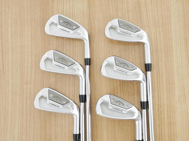Iron set : Callaway : ชุดเหล็ก Callaway X Forged CB (รุ่นปี 2022) มีเหล็ก 5-Pw (6 ชิ้น) ก้านเหล็ก Dynamic Gold EX Weight Lock Tour Issue S200