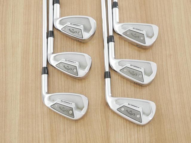 Iron set : Callaway : ชุดเหล็ก Callaway X Forged CB (รุ่นปี 2022) มีเหล็ก 5-Pw (6 ชิ้น) ก้านเหล็ก Dynamic Gold EX Weight Lock Tour Issue S200