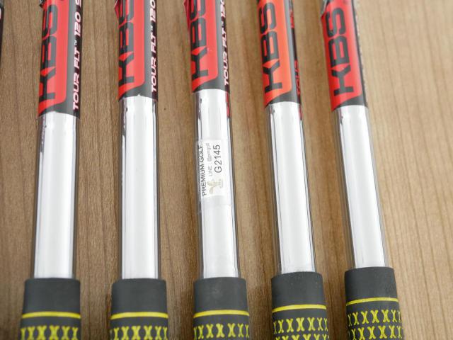 Iron set : Taylormade : ชุดเหล็ก Taylormade P770 Forged (ปี 2021 นุ่ม แน่น) มีเหล็ก 4-Pw (7 ชิ้น) ก้านเหล็ก KBS Tour FLT 120 Flex S