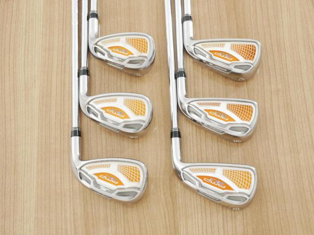 Iron set : Other Brand : ชุดเหล็ก Cobra AMP CELL (ใบใหญ่ ตีง่าย) มีเหล็ก 5-Pw (6 ชิ้น) ก้านเหล็ก Flex S