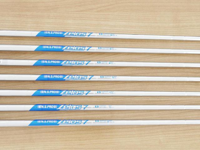 Iron set : Yamaha : ชุดเหล็ก Yamaha Inpres UD+2 (ออกปี 2021 ตีไกลที่สุด ไกลกว่าเหล็กทั่วไป 2 เบอร์ หน้าเด้ง COR 0.822) มีเหล็ก 6-Pw,Aw,Sw (7 ชิ้น) ก้านเหล็ก NS Pro Zelos 7 Flex S