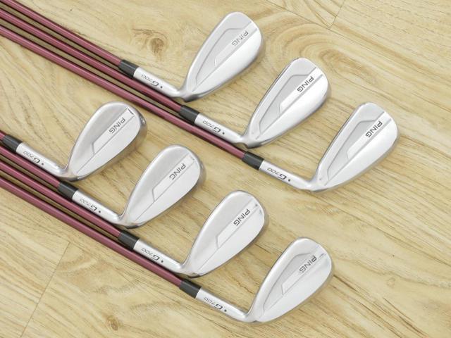 Iron set : Ping : ชุดเหล็ก Ping G700 (ปี 2019 Japan Spec. ใบใหญ่ ง่ายที่สุด ไกลที่สุดของ Ping) มีเหล็ก 6-Pw,Aw,Sw (7 ชิ้น) ก้านกราไฟต์ Mitsubishi FUBUKI Flex R