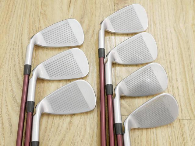 Iron set : Ping : ชุดเหล็ก Ping G700 (ปี 2019 Japan Spec. ใบใหญ่ ง่ายที่สุด ไกลที่สุดของ Ping) มีเหล็ก 6-Pw,Aw,Sw (7 ชิ้น) ก้านกราไฟต์ Mitsubishi FUBUKI Flex R