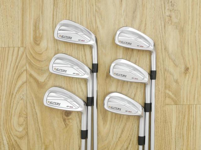 Iron set : Epon : ชุดเหล็ก EPON AF-303 Forged มีเหล็ก 5-Pw (6 ชิ้น) ก้านเหล็ก AMT Tour White S200