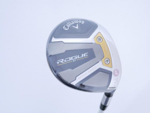 Lady club : All : **ของใหม่ ยังไม่แกะพลาสติก** หัวไม้ 3 Callaway Rogue ST Max Fast (ออกปี 2022) Loft 16 ก้าน Mitsubishi ELDIO 40 Flex L