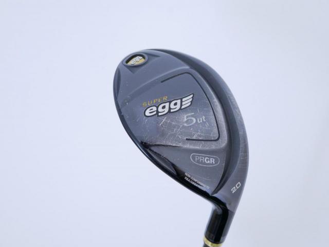 Fairway Wood : PRGR : ไม้กระเทย PRGR Super Egg (หน้าเด้งเกินกฏ COR 0.84 ออกปี 2018 หายากมาก) Loft 20 ก้าน M-35 Flex R2