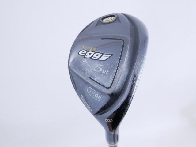 Fairway Wood : PRGR : ไม้กระเทย PRGR Super Egg (หน้าเด้งเกินกฏ COR 0.84 ออกปี 2018 หายากมาก) Loft 20 ก้าน M-35 Flex R2