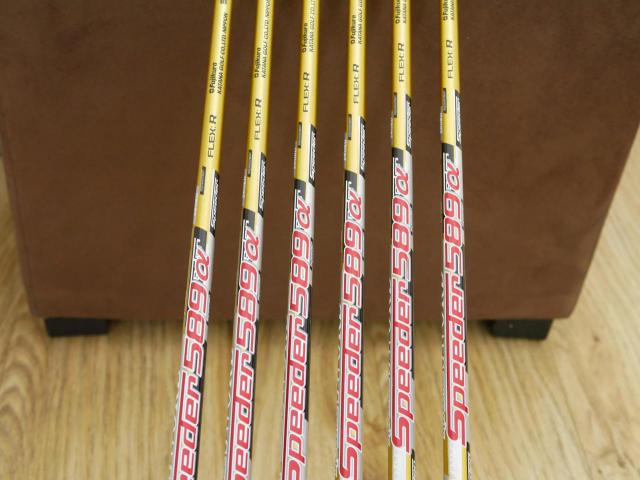 Iron set : Katana : ชุดเหล็ก Katana Sword ATC-589a (หน้าเด้ง) มีเหล็ก 6-Pw,Sw (6 ชิ้น) ก้านกราไฟต์ Fujikura Speeder 589 Flex R