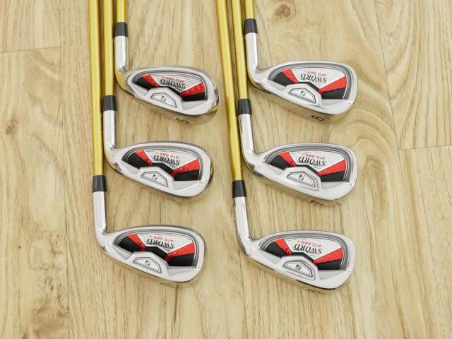 Iron set : Katana : ชุดเหล็ก Katana Sword ATC-589a (หน้าเด้ง) มีเหล็ก 6-Pw,Sw (6 ชิ้น) ก้านกราไฟต์ Fujikura Speeder 589 Flex R