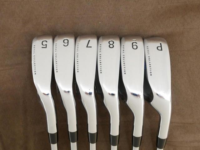 Iron set : RC Royal Collection : ชุดเหล็ก RC Royal Collection FD Forged มีเหล็ก 5-Pw (6 ชิ้น) ก้านเหล็ก Dynamic Gold SL S300