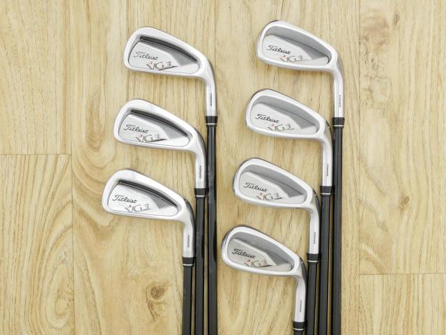 Iron set : Titleist : ชุดเหล็ก Titleist VG3 Forged (Japan Spec.) มีเหล็ก 5-Pw,Aw (7 ชิ้น) ก้านกราไฟต์ Fujikura VGI 60 Flex R